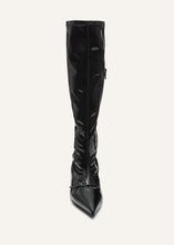 Load image into Gallery viewer, AW25 HIGH BOOTS LEATHER BLACK
