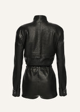 Load image into Gallery viewer, AW25 LEATHER 02 BODYSUIT BLACK