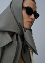 Load image into Gallery viewer, Cotton head scarf in grey