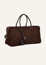 Load image into Gallery viewer, PF24 LARGE BRIGITTE BAG BROWN SUEDE