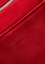 Load image into Gallery viewer, PF25 LARGE BRIGITTE BAG SUEDE RED
