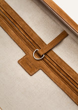 Load image into Gallery viewer, Brigitte bag in camel suede