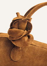 Load image into Gallery viewer, Brigitte bag in camel suede