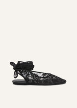 Load image into Gallery viewer, AW25 BALLET FLATS LACE BLACK
