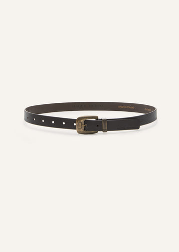 AW25 BELT 02 BROWN
