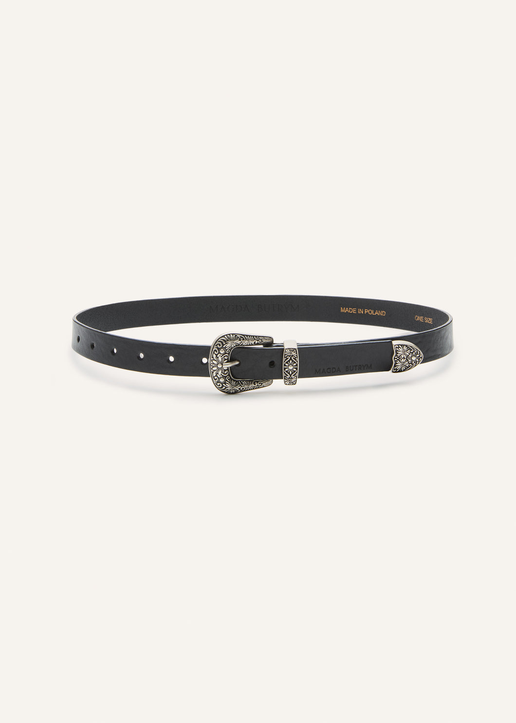 AW25 BELT 03 BLACK