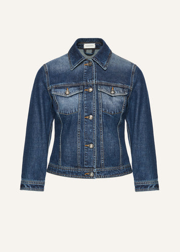 AW25 DENIM 05 JACKET DARK BLUE