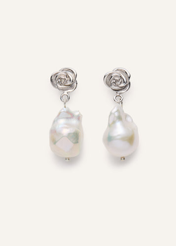 AW25 EARRINGS 09 RHODIUM