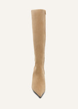 Load image into Gallery viewer, AW25 HIGH BOOTS SUEDE TAUPE
