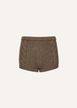 Load image into Gallery viewer, AW25 KNITWEAR 02 SHORTS BROWN
