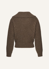 Load image into Gallery viewer, AW25 KNITWEAR 03 SWEATER BROWN
