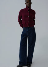 Load image into Gallery viewer, AW25 KNITWEAR 06 CARDIGAN BORDEAUX
