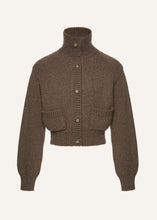 Load image into Gallery viewer, AW25 KNITWEAR 06 CARDIGAN BROWN
