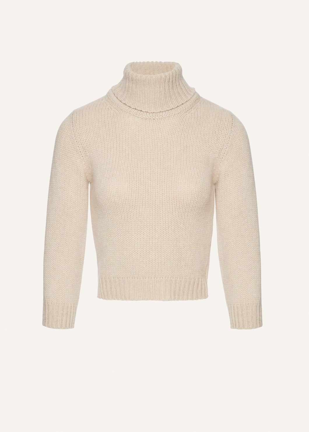 AW25 KNITWEAR 07 SWEATER BEIGE