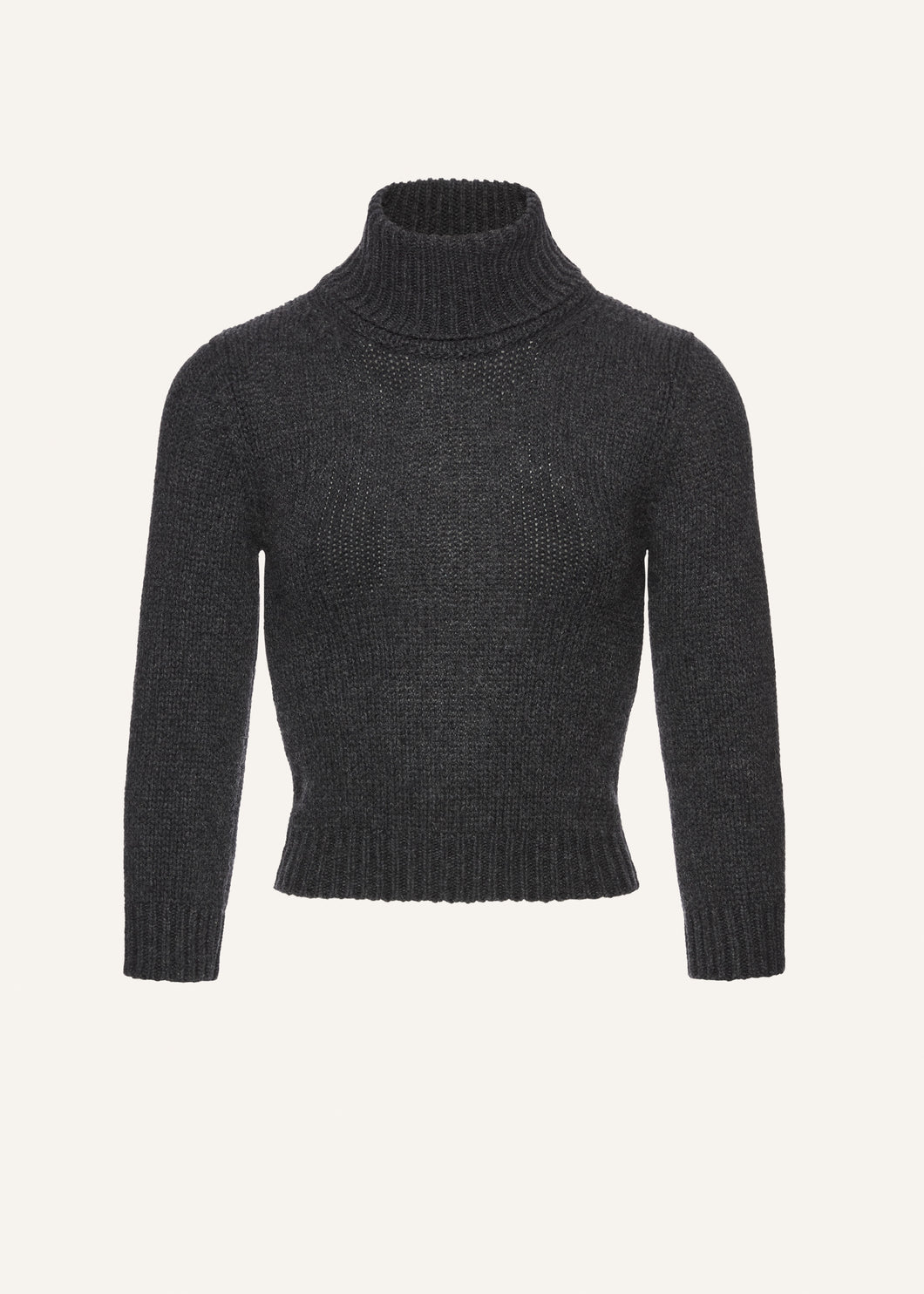 AW25 KNITWEAR 07 SWEATER GREY