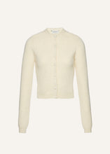 Load image into Gallery viewer, AW25 KNITWEAR 08 CARDIGAN CREAM
