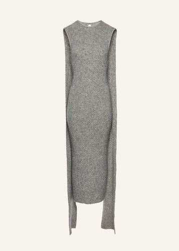 AW25 KNITWEAR 12 DRESS GREY