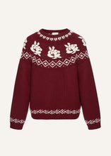 Load image into Gallery viewer, AW25 KNITWEAR 18 SWEATER BORDEAUX
