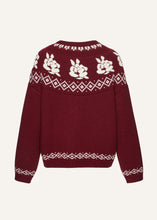 Load image into Gallery viewer, AW25 KNITWEAR 18 SWEATER BORDEAUX
