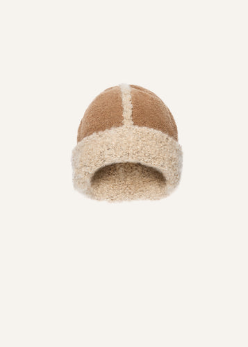 AW25 KNITWEAR 20 HAT BEIGE
