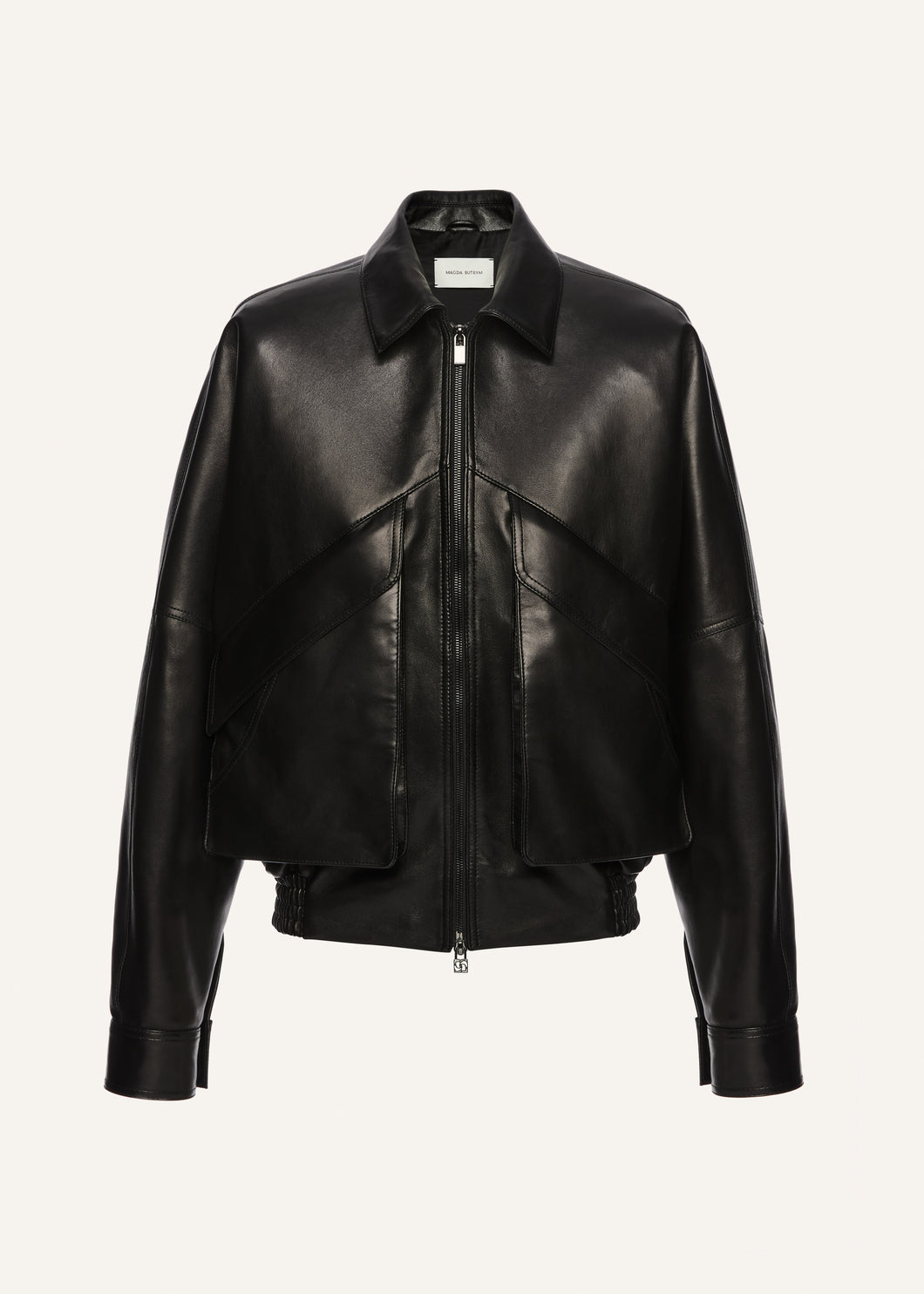AW25 LEATHER 10 JACKET BLACK