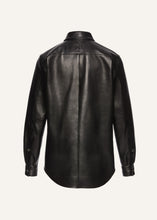 Load image into Gallery viewer, AW25 LEATHER 19 SHIRT BLACK
