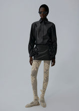 Load image into Gallery viewer, AW25 LEATHER 19 SHIRT BLACK
