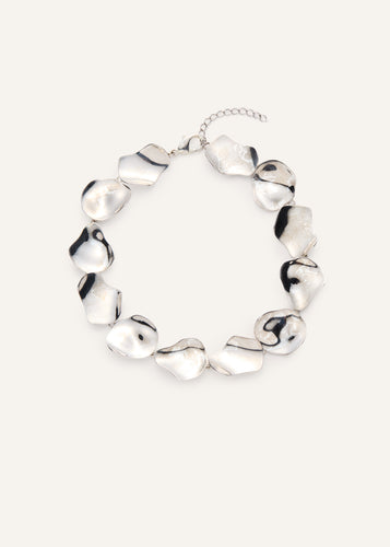 AW25 NECKLACE 03 RHODIUM