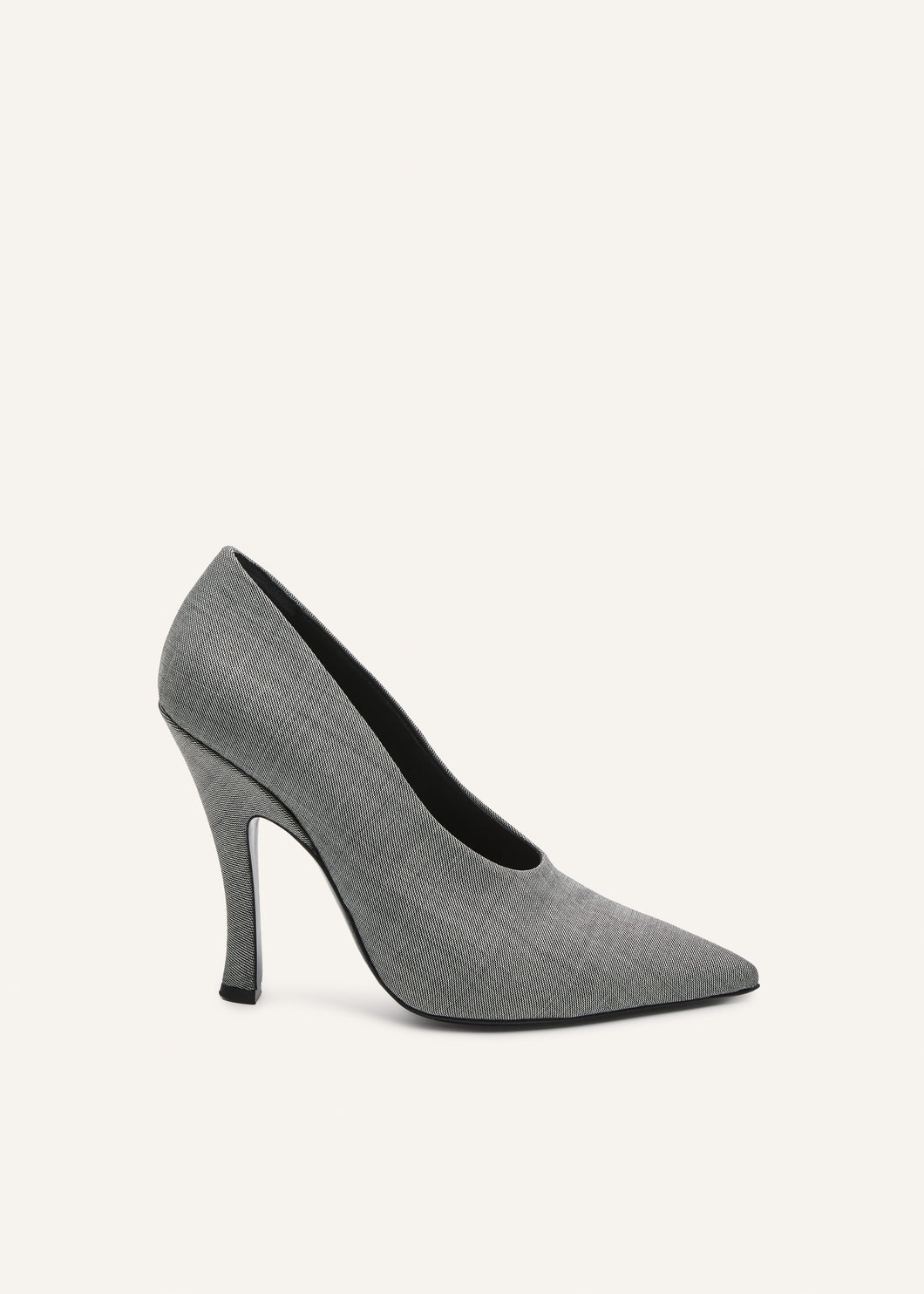 AW25 PUMPS GREY WOOL