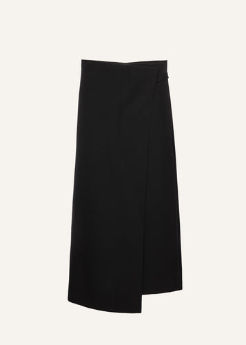 AW25 SKIRT 04 BLACK