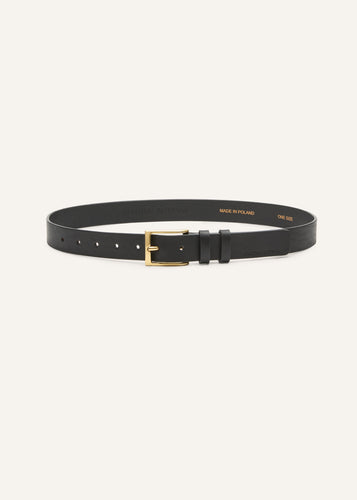 PF25 BELT 03 BLACK GOLD