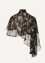 Load image into Gallery viewer, PF25 BLOUSE 04 BLACK PRINT
