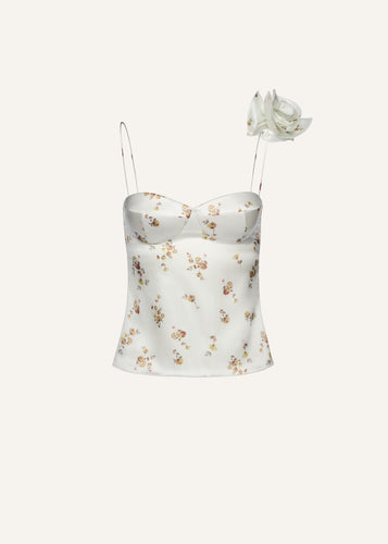 PF25 BLOUSE 12 CREAM PRINT