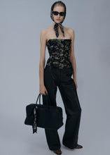 Load image into Gallery viewer, PF25 CORSET 02 BLACK PRINT
