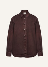 Load image into Gallery viewer, PF25 DENIM 01 SHIRT BROWN
