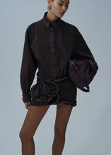 Load image into Gallery viewer, PF25 DENIM 01 SHIRT BROWN
