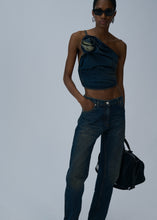 Load image into Gallery viewer, PF25 DENIM 02 BLOUSE VNTG BLUE
