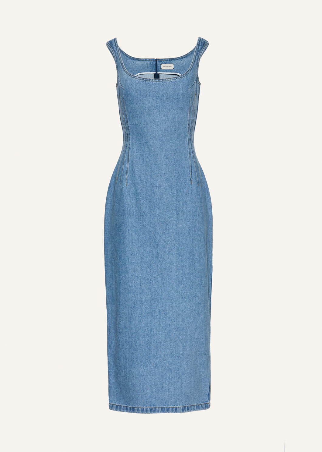 PF25 DENIM 04 DRESS LIGHT BLUE