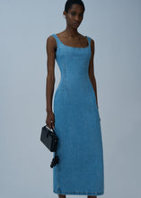 Load image into Gallery viewer, PF25 DENIM 04 DRESS LIGHT BLUE
