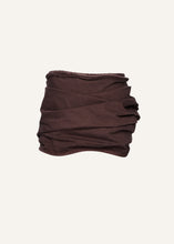Load image into Gallery viewer, PF25 DENIM 06 SKIRT BROWN
