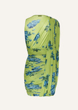 Load image into Gallery viewer, PF25 DRESS 24 GREEN PRINT
