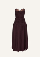 Load image into Gallery viewer, PF25 DRESS 28 BORDEAUX
