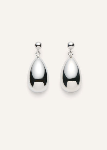 PF25 EARRINGS 17 RHODIUM
