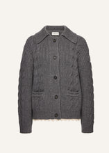 Load image into Gallery viewer, PF25 KNITWEAR 05 CARDIGAN GREY
