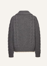 Load image into Gallery viewer, PF25 KNITWEAR 05 CARDIGAN GREY
