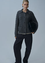 Load image into Gallery viewer, PF25 KNITWEAR 05 CARDIGAN GREY
