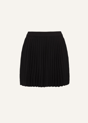 PF25 KNITWEAR 13 SKIRT BLACK
