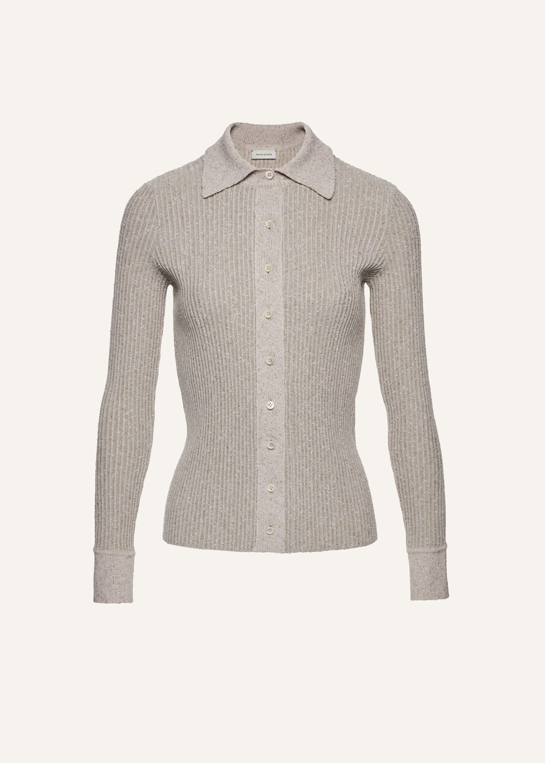 PF25 KNITWEAR 21 CARDIGAN GREY