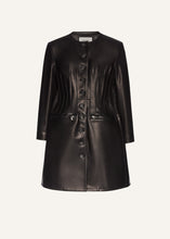 Load image into Gallery viewer, PF25 LEATHER 03 COAT BLACK
