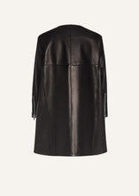 Load image into Gallery viewer, PF25 LEATHER 03 COAT BLACK
